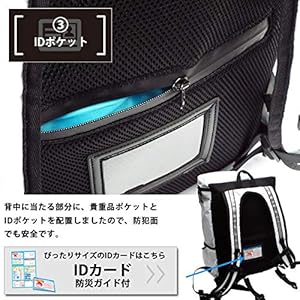 EMERGENCY SUPPLIES 防災リュック 単品 撥水 非常用持ち出し袋 防災セット 緊急避難セット（KNE-300） 防災グッズ 非常用